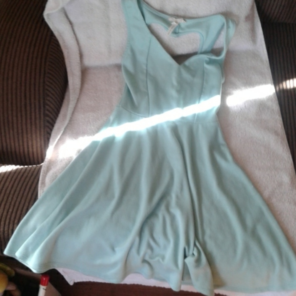 Heart-back dress